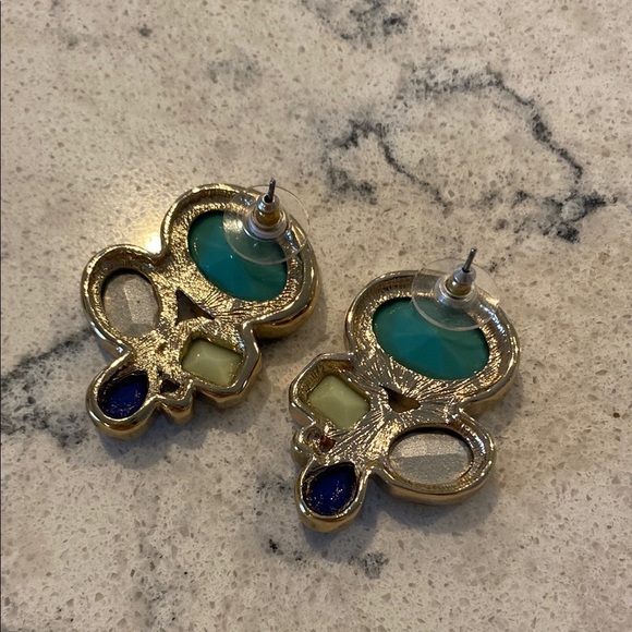 Elegant Multicolor Earrings Costume Jewlery - Picture 4 of 6